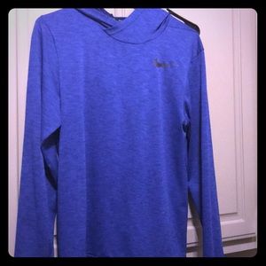 Men’s Nike long sleeve  Dri-fit hoodie